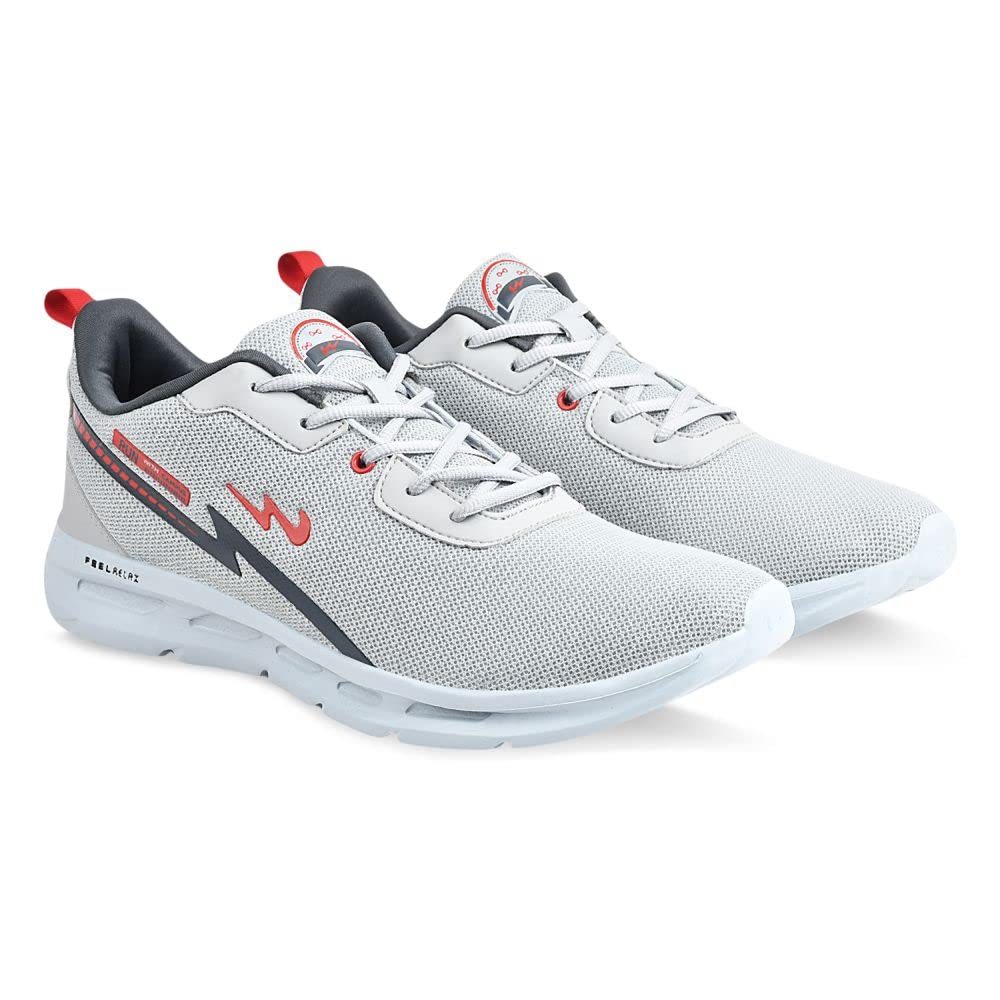 Campus Mens Runner Gry/RED Running Shoes - 8UK/India 22G-319 (B09SY99SNC) Amazon Price History, Amazon Price Tracker