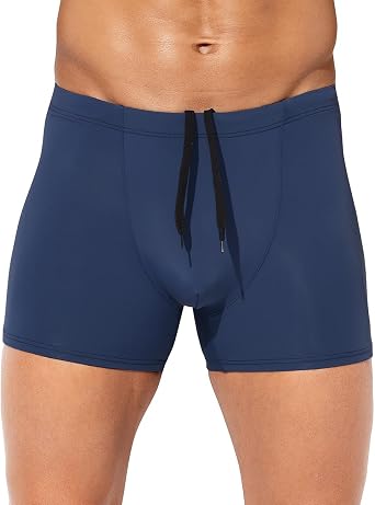Casey Kevin Mens Swim Briefs Square Leg Swimsuit Quick-Dry Bathing Suit | Quick-Dry Fabric, Streamlined Fit, Men Swim Trunks, Ideal for Lap Swimming, Training, Pool & Beach