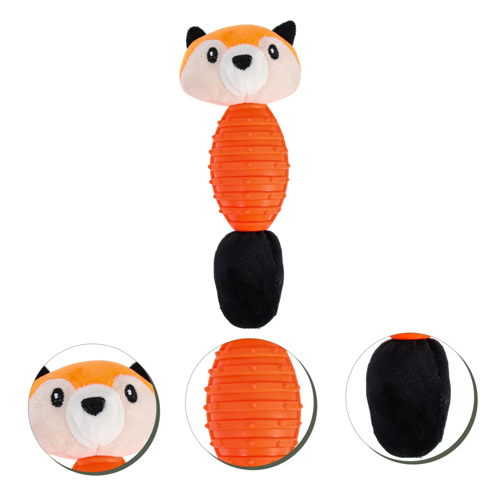 Kisangel 4piezas Juguete Interactivo para Perros Peluche Chirriante De Molar y Diseño De Juguete para Mascotas De Alta Durabilidad y Entretenimiento para Perros Pequeños y Medianos