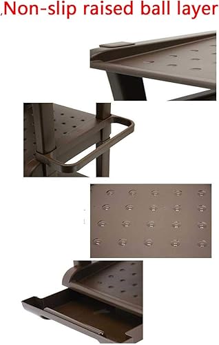 Miniatura 5 de ZEELYDE Zapatero de plástico estante de almacenamiento de zapatos de cinco capas estante de almacenamiento de zapatos estrecho estante de