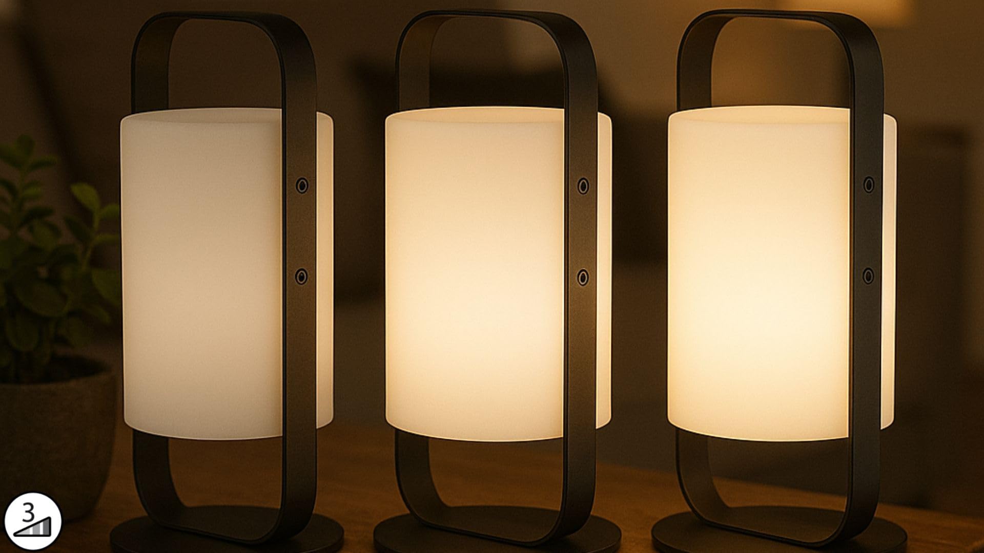 FHL Easy Casoli 850184 - Lámpara de mesa con batería, con mando a distancia, brillo regulable en 3 niveles, RGB de 3 niveles, duración de la luz hasta 15 horas, 1 LED de 0,5 + 0,3 W, 41 lúmenes, 3000