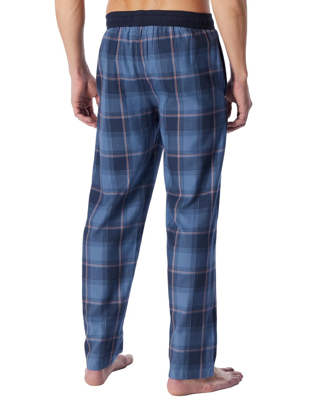 Schiesser Herren Schlafhose lang Web - Mix + Relax - Cotton