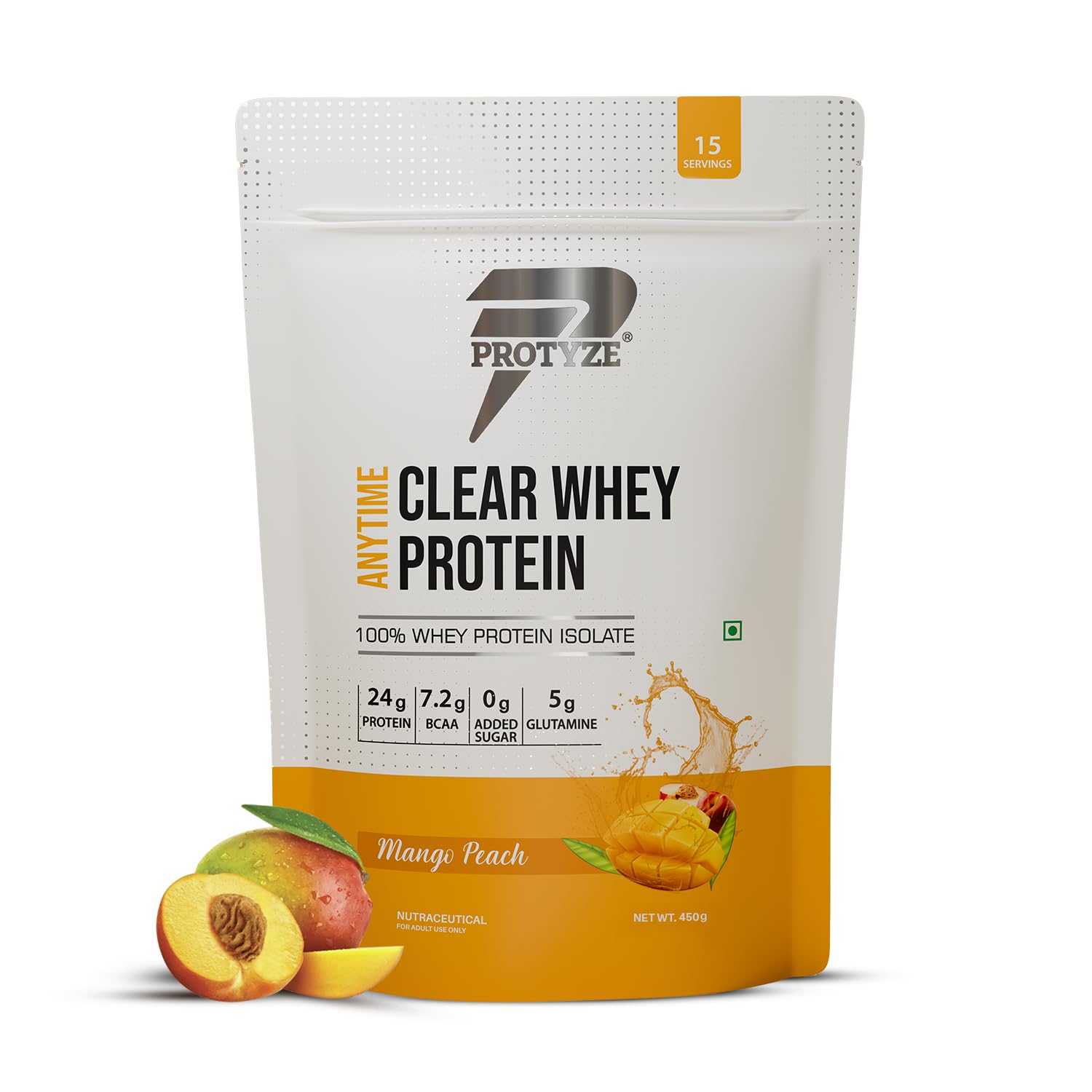 Protyze Anytime Clear Whey Protein Isolate | 24g Protein Per Scoop | Orange Squash, 15 Servings | ISO & HACCP Certified | Lean Muscle Growth, Easy Digestion & Refreshing — Amazon image 15