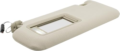 Miniatura 5 de Visera solar izquierda del conductor compatible con Mazda CX-9 2010-2015, reemplaza # TD11-69-320C-75 TD12-69-320C-75. Color beige