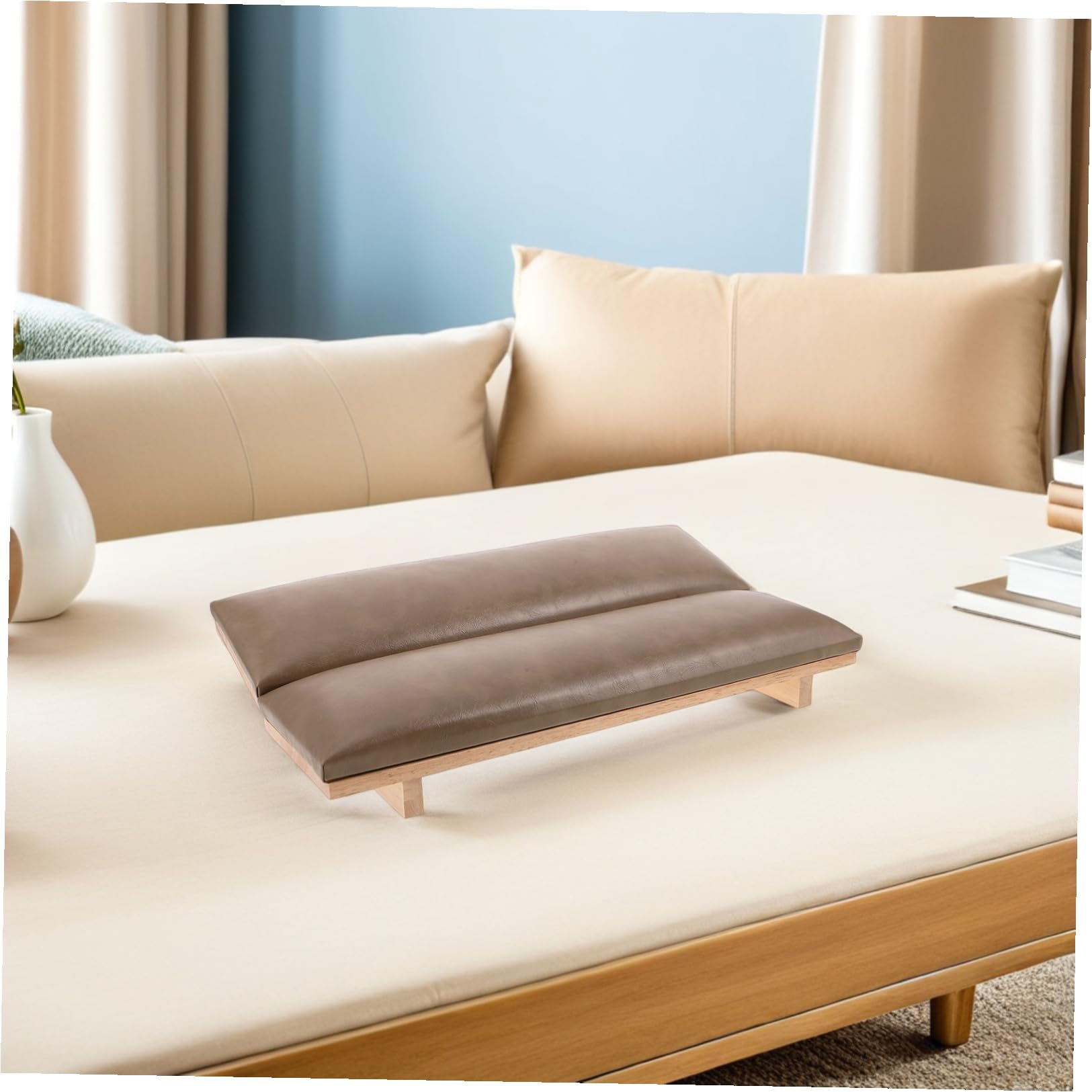Almohada para Reposamanos de Manicura Vintage Beige Pu