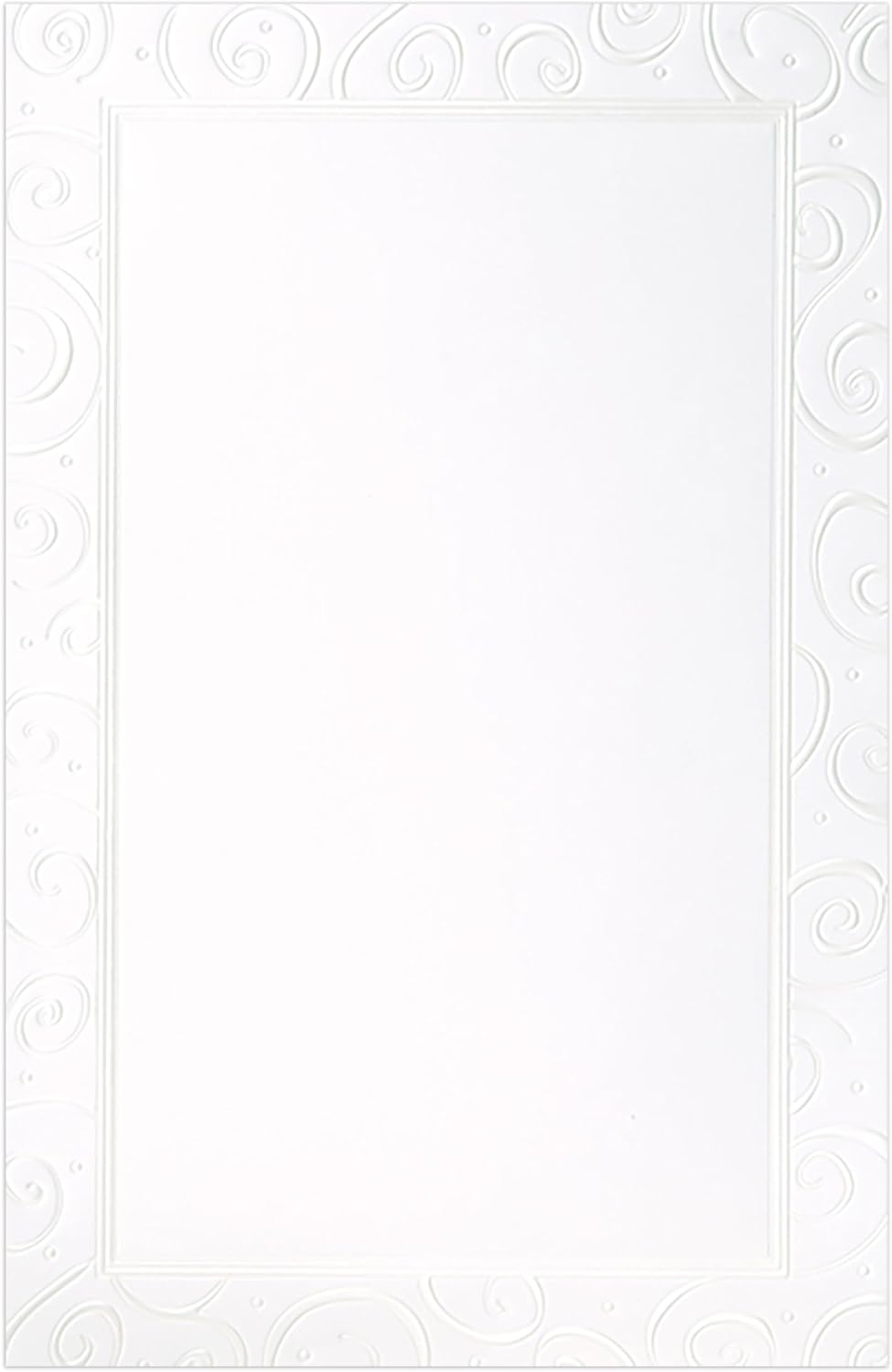 Gartner Studios Pearl Swirl Invitation Kit, Includes Envelopes, 5.5” x 8.5” Invitations, 5.5” x 4.25” Response Cards, 50 Count