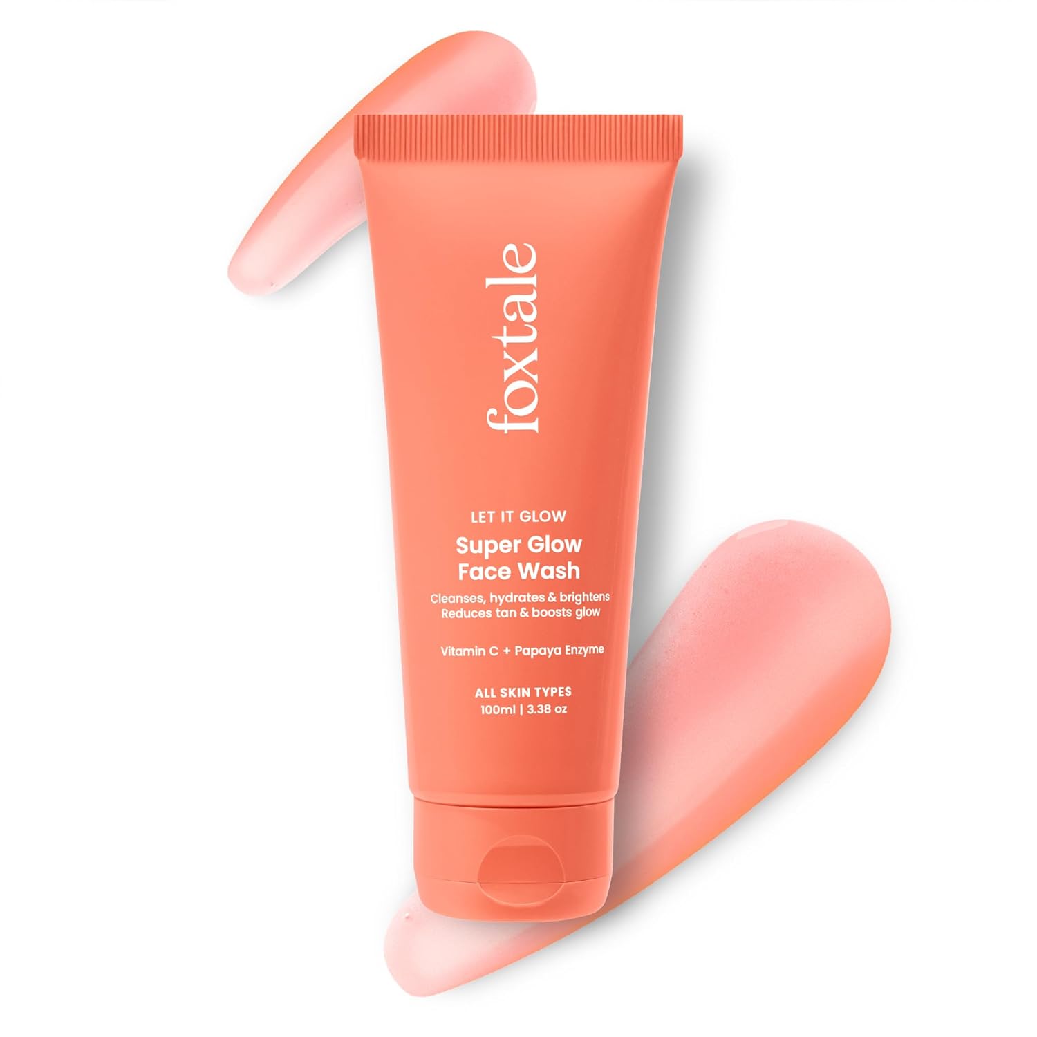 Foxtale Vitamin C Super Glow Face Wash with Papaya enzyme...