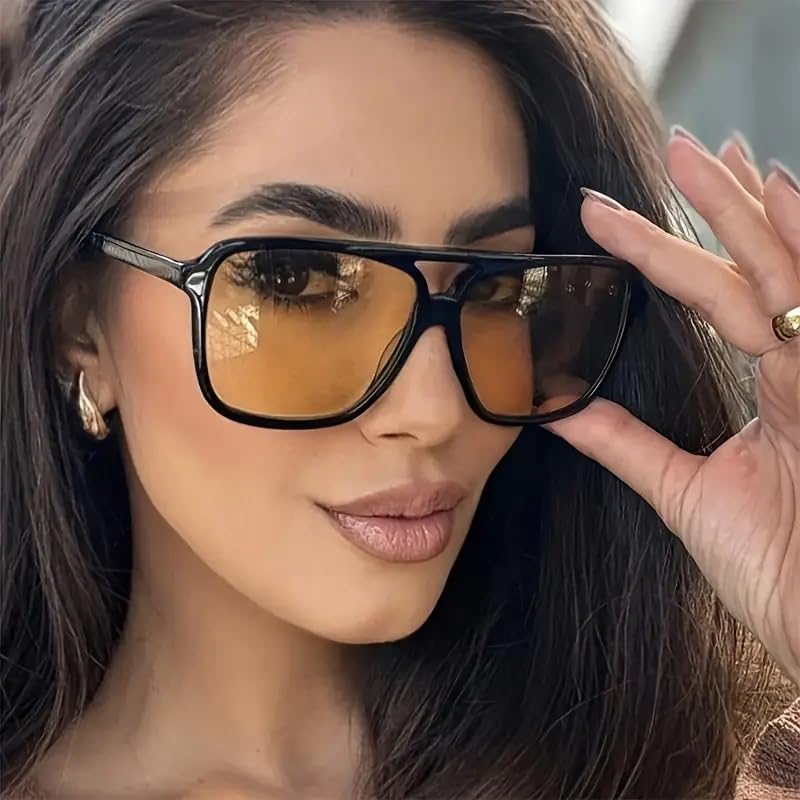 Woeoe Retro Aviator Sunglasses for Women Men Classic Vintage 70s Sun Glasses Aviators 5