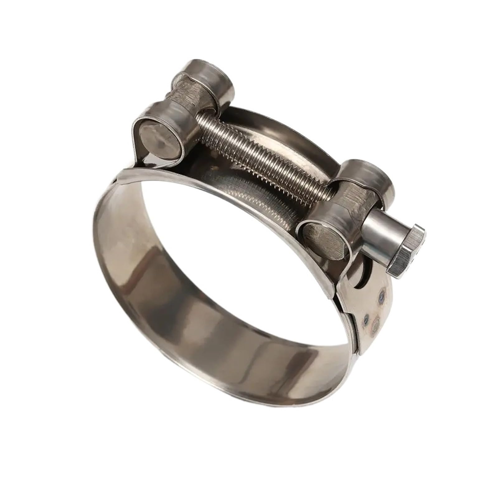 Generic Stainless Steel T-Bolt Exhaust Hose Clamp 1Pcs(26-28mm)