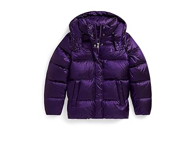 Polo Ralph Lauren Kids Metallic Down Hooded Jacket (Big Kid) Girl