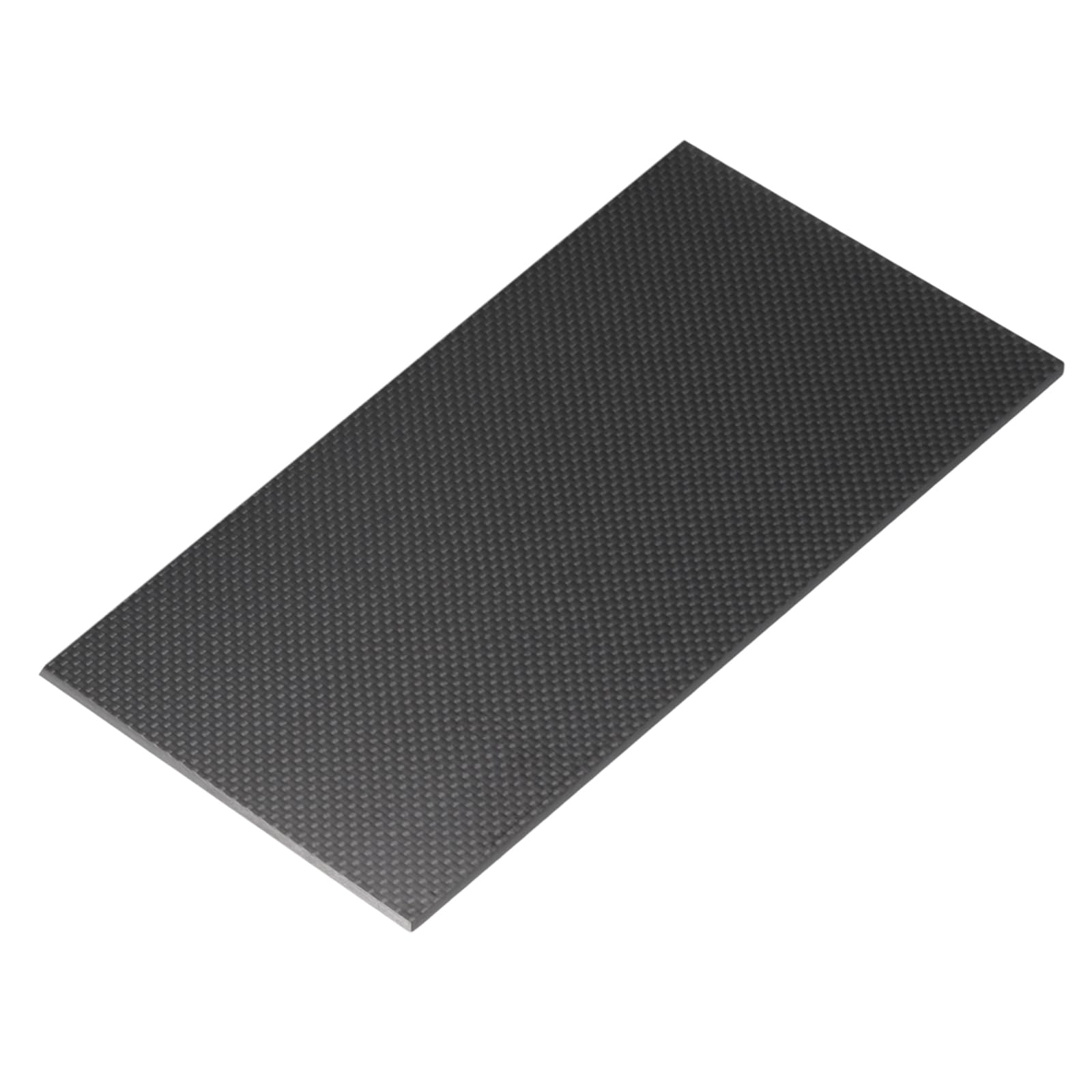 QUARKZMAN Pannelli In fibre Di Carbonio 3K, Lastre In fibre Di Carbonio 100 x 250 x 4mm Lamina brillante Tessuto Liscio Pannelli Flessibili Per Aeromodelli, Modellini Auto, Parti Auto