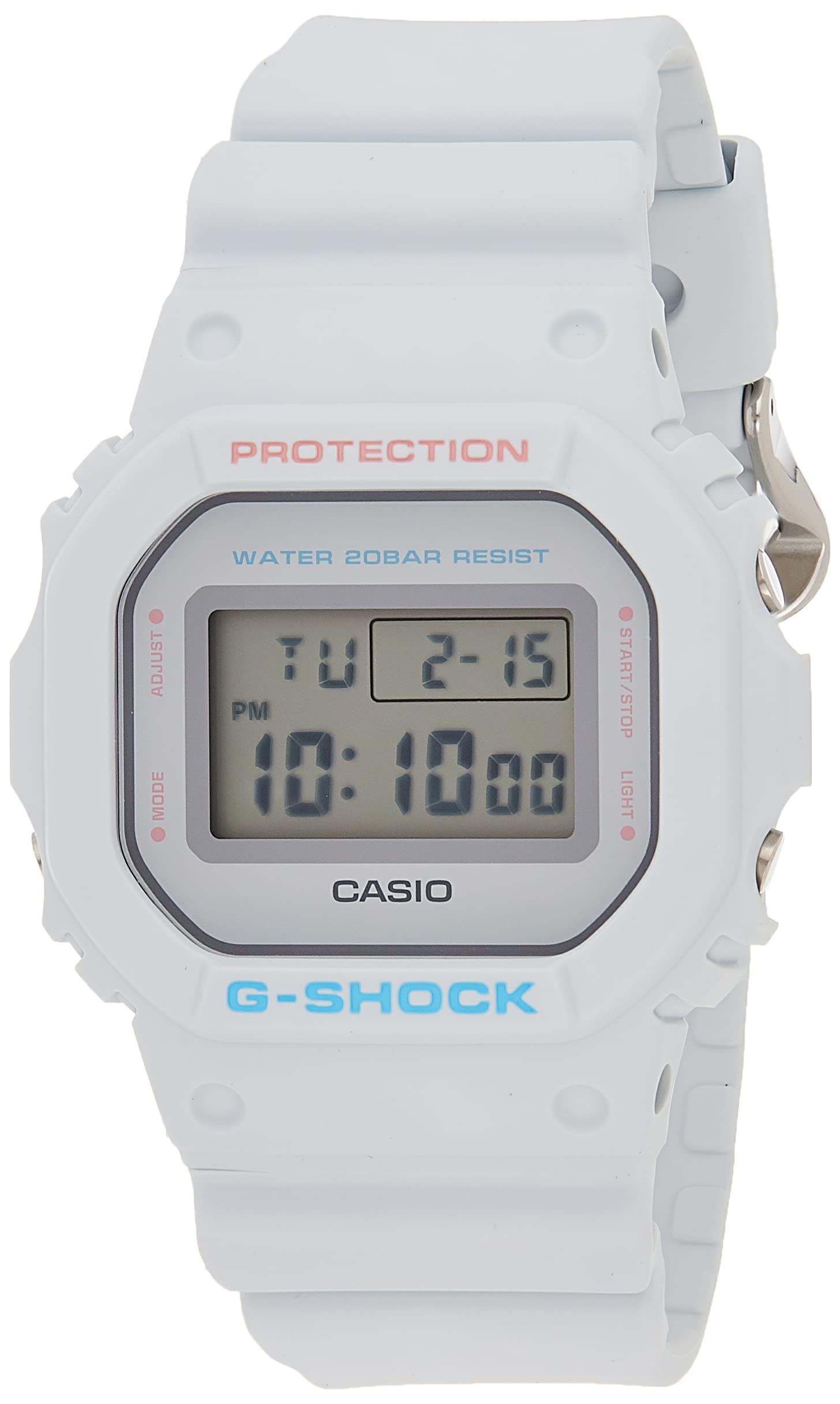 Casio G-Shock Digital Watch White - DW-5600SC-8DR