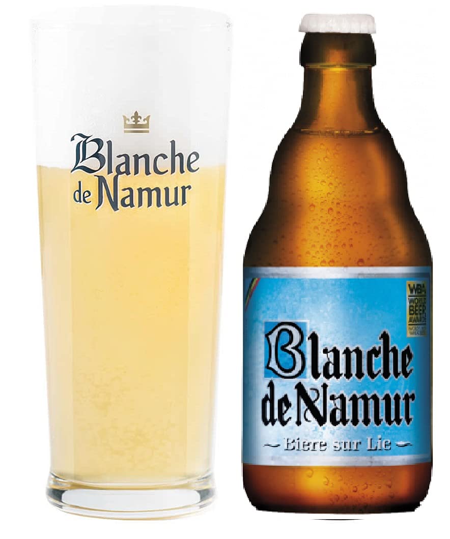 Blanche de Namur 24 Bottiglie Birra 33 cl Belgio Luppolo Malto Birra Bianca, Birra Blanche de Namur 24 Bottiglie - 7,92 Litri