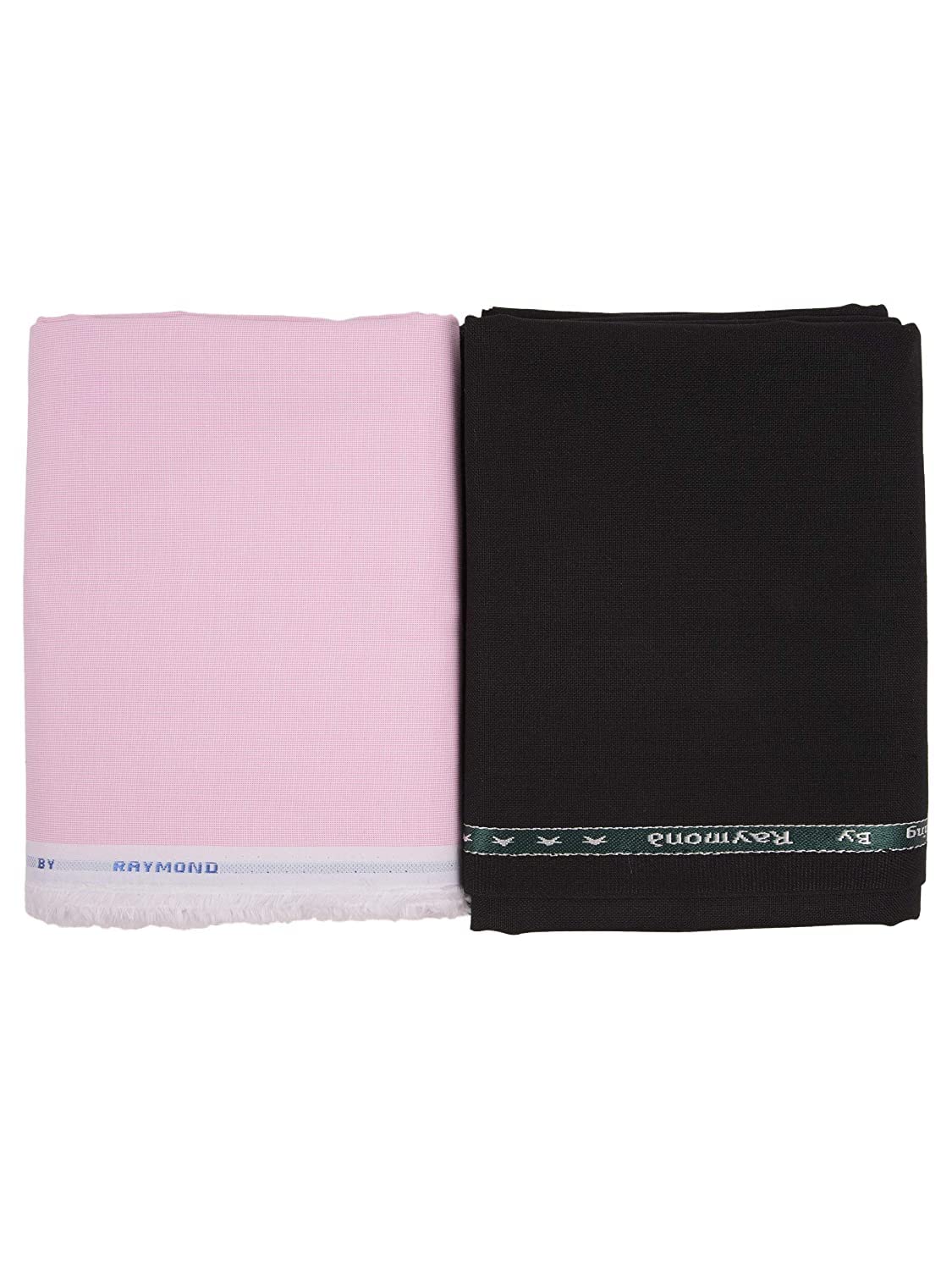 raymond fabrics Raymond Trouser Shirt Fabric Combo Box (Unstitched, All Weather Fabric, Black Pant + Pink Shirt)-picture-14
