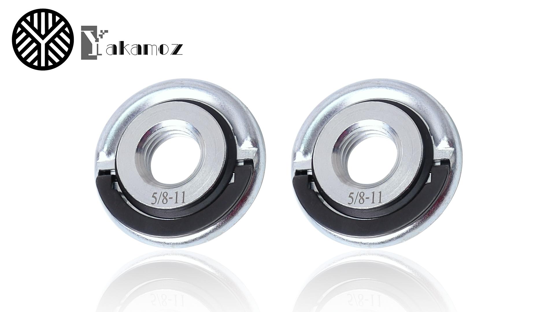 NNNE Grinding Foundation 2個セット Amazon.com: Yakamoz 2Pcs Quick Change Angle Grinder Flange Nuts 5