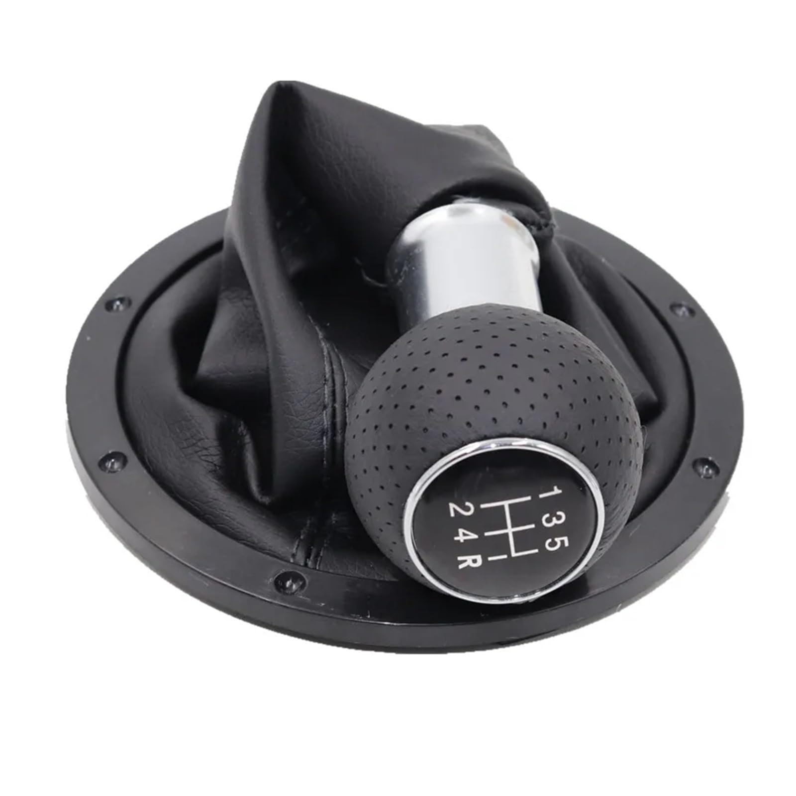 Shift Gear Knob Cover For VW For Gol For Pointer For Saveiro For Parati 2004-2010 5 Speed Gear Shift Knob Lever Shifter Gaiter Boot(12345R type 11)