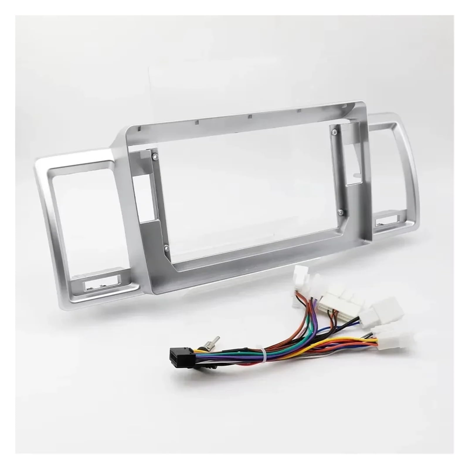 Adaptateur De Façade Châssis Voiture 10 Pouces avec Décodeur Canbus pour Toyota Hiace 2010-2018 (kit Montage Autoradio/Tableau Bord) Auto Radio Cadre Cadre Radio | Frame Cable