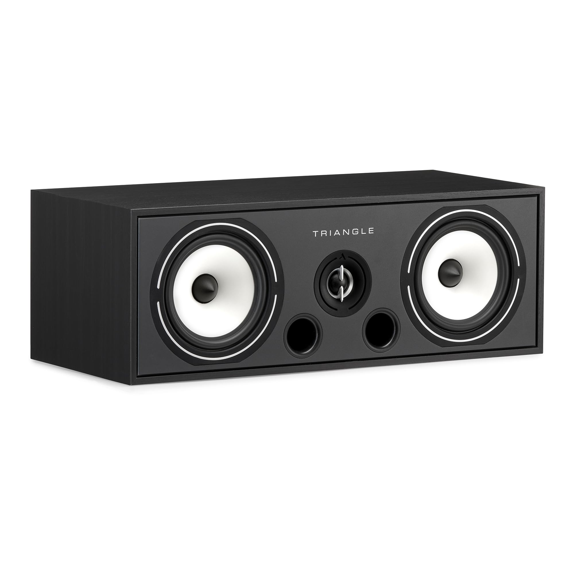 Triangle - Enceinte Centrale Home-Cinéma BOREA BRC2-2 Voies - Puissance Admissible 120W - Rendement 91 DB/W/m - Bass Reflex - 580 x 200 x 260 mm - Noir (Pièce)