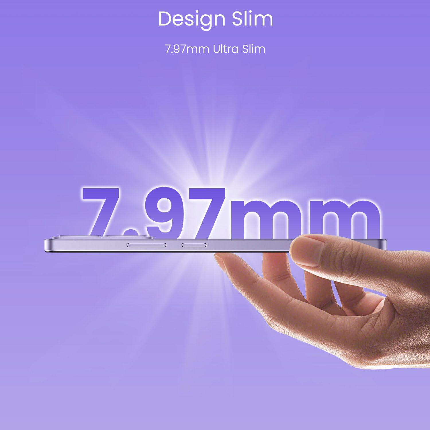 realme 14T 5G Smartphone 8+256GB,Lightning Purple, 6,67 Zoll Bildschirm, 120Hz Display, 5130mAh Akku, 50MP Kamera, MediaTek Dimensity 6300, ArmorShell-Schutz, IP69