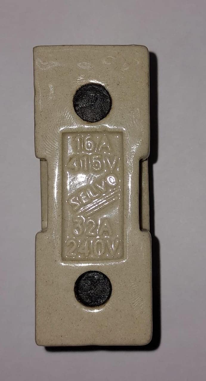 SELVO 16A 415V Porcelain Fuse Units (KITKAT Fuse) (Pack of 3 Pieces)-image-31