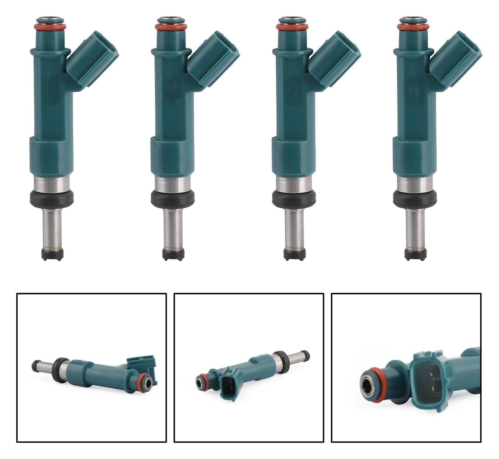 Para Toyota Para Prius 1.8l Inyectores De Combustible 23250-37020 23250-37021 23209-37020 Inyector 4 Piezas Boquilla Combustible