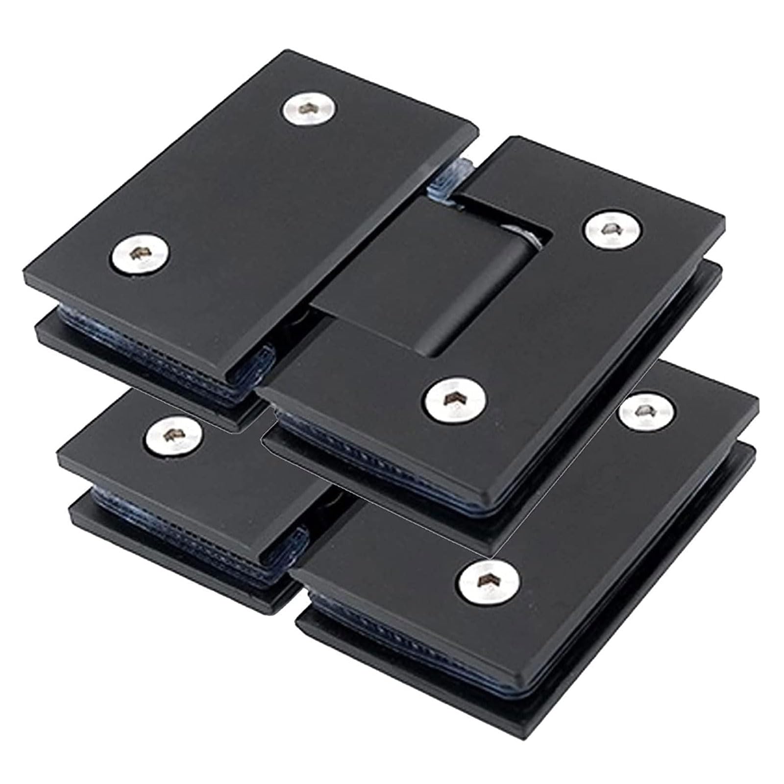 Nviusdsj One Color Hinges, Not Easy To Scratch Hands Glass Door Hinges Pay Attention To The Details Frameless Hinge