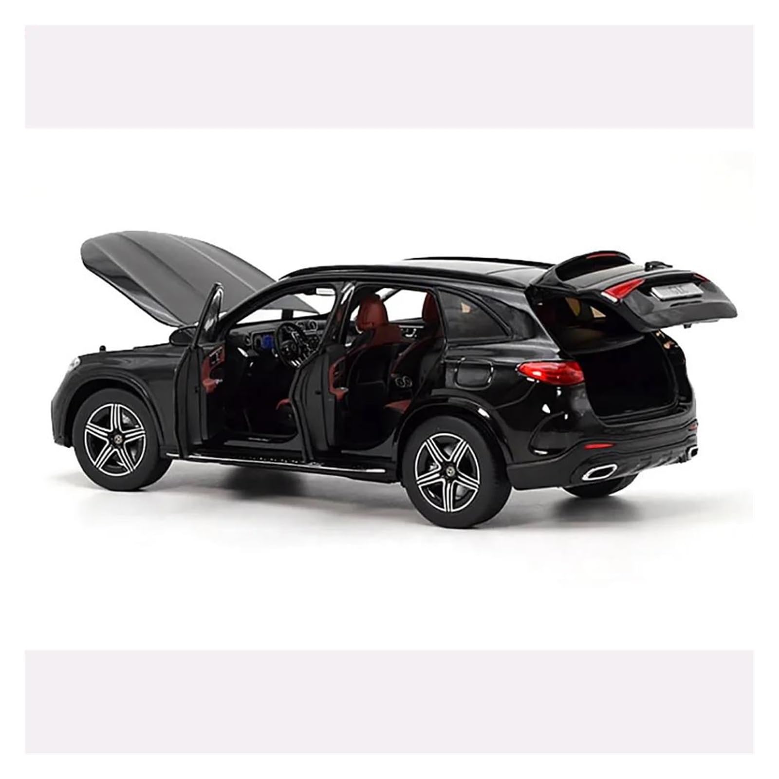 Metallo Scala Replica 1 18 Per Glc Lega Pressofusa Modello Statico Fuoristrada SUV Serie Arredamento Casa Hobby Veicoli Giochi Set
