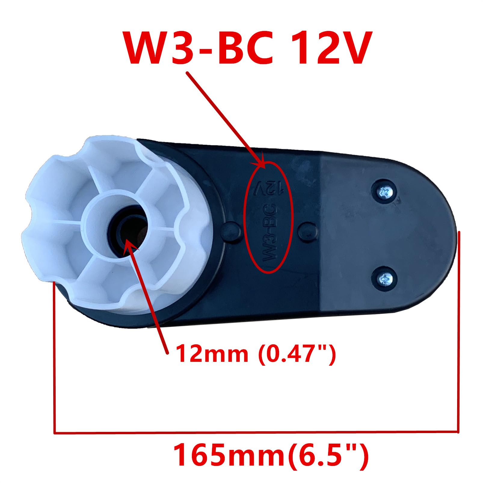 RS390 Moteur à Engrenages Électrique 12V 16000 Tr/min – Boîte De Vitesses Universelle – Pour Voiture Jouet, Kart, VTT