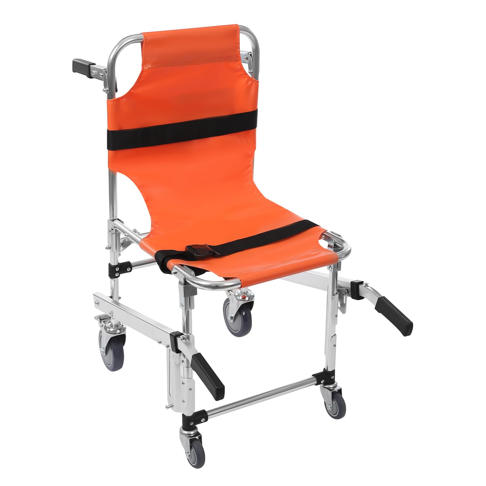 EMS - Silla de escalera plegable de emergencia, silla de ruedas para subir escaleras, 160 kg, para personas mayores y discapacitados, evacuación de ambulancia, verde