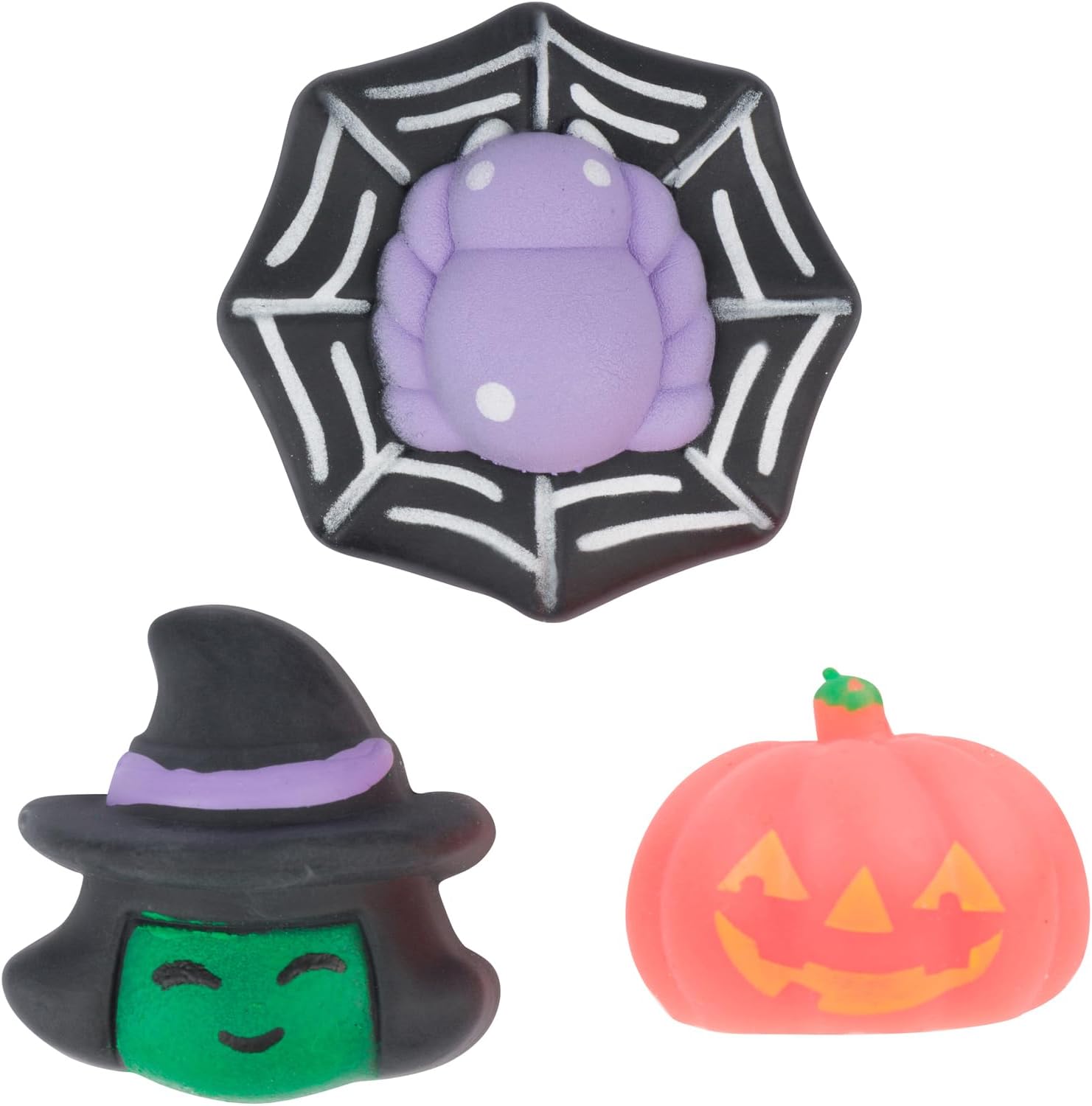 Squish & Glow Night Pack | Halloween Squishies, Glow Critters – Non-Candy Sensory Toys for Kids – Party Favors, Trick-or-Treat, Classroom Gifts