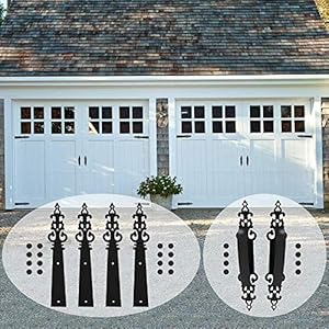 Garagedoordecorativehingehandlehardwarekitsolidmetalscrewmountcarriagehousedooraccents4hinges2handles Urban Country Home Decor Garage door decorative hinge handle hardware kit solid metal screw mount carriage house door accents 4 hinges 2 handles urban country home decor