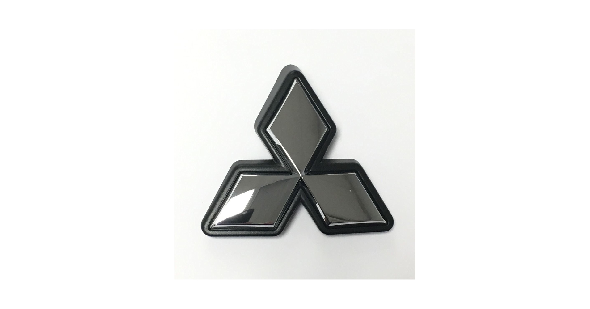 Amazon.com: Genuine Mitsubishi Triple Diamond Emblem Chrome