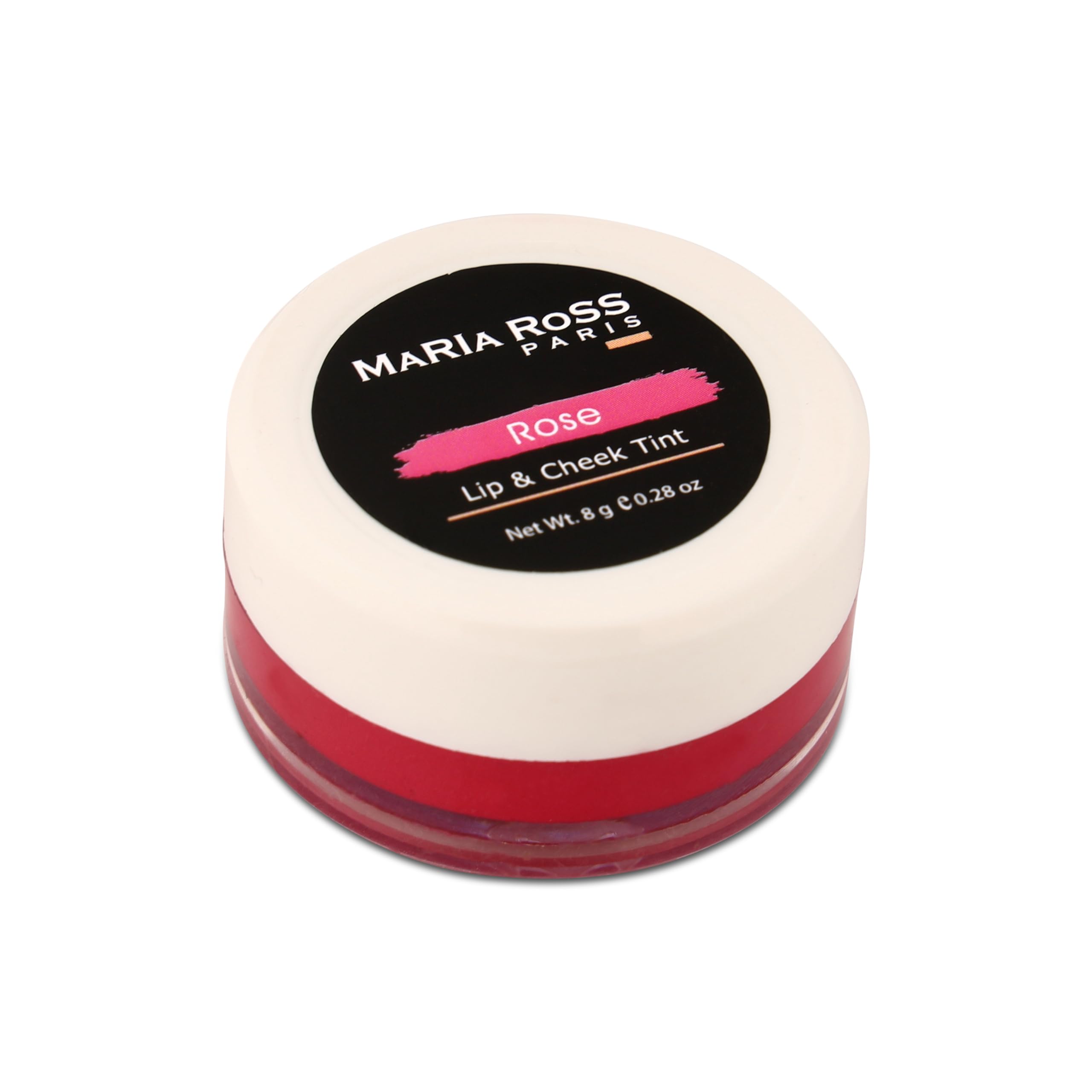 Maria Ross Rose Lip And Cheek Tint Balm with Shea Butter | Lip Balm For Moisturize And Lighten Dark Pigmented Lips | Coco Butter & Grape Seed Oil Lips And Cheek Care Product | Moisturizer Dry Lips | 8g