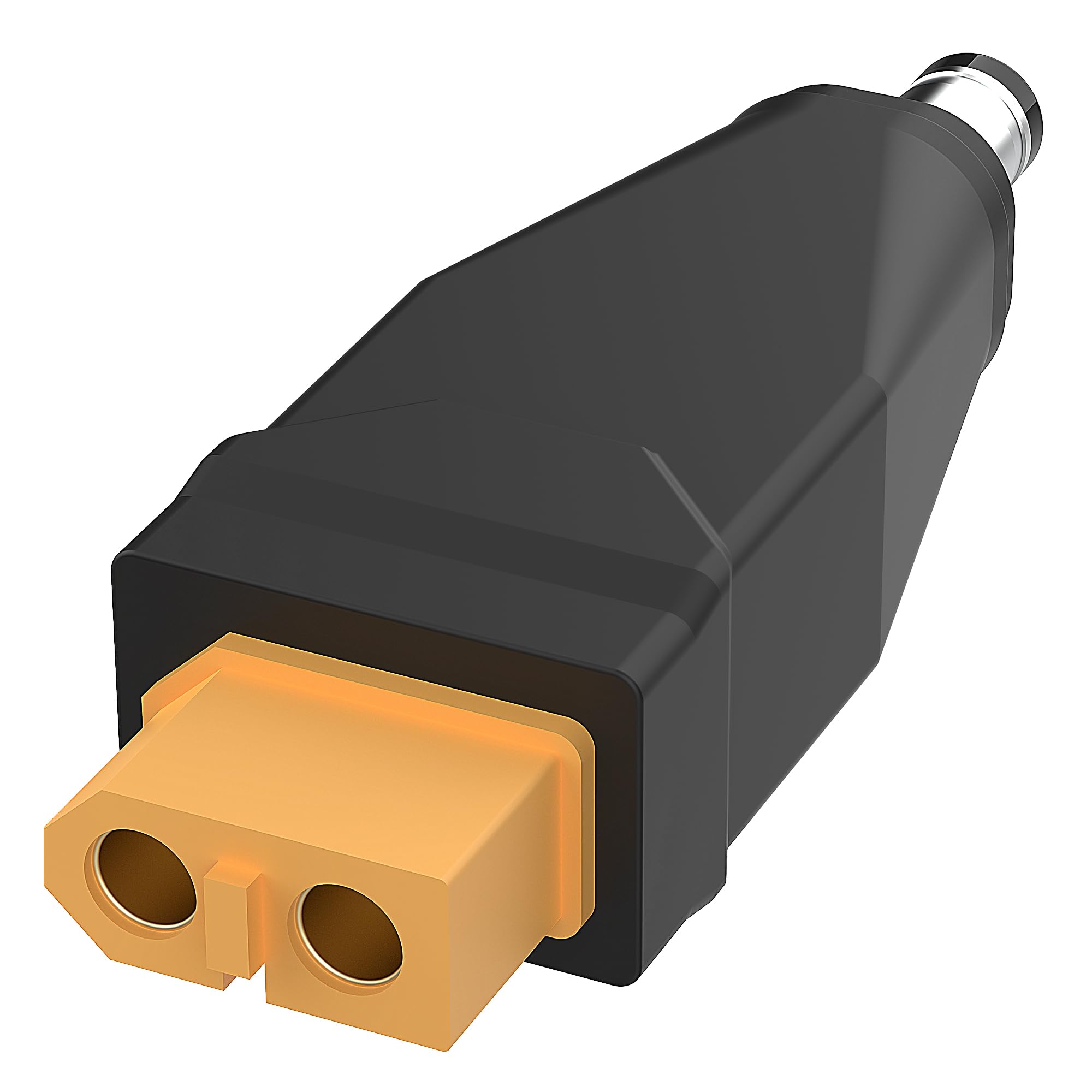 New Upgraded XT60 Connector XT60 Female to DC 5521 Male Model Airplane Power Connector Extender Adapter for Drone, Model, Energy Storage Power