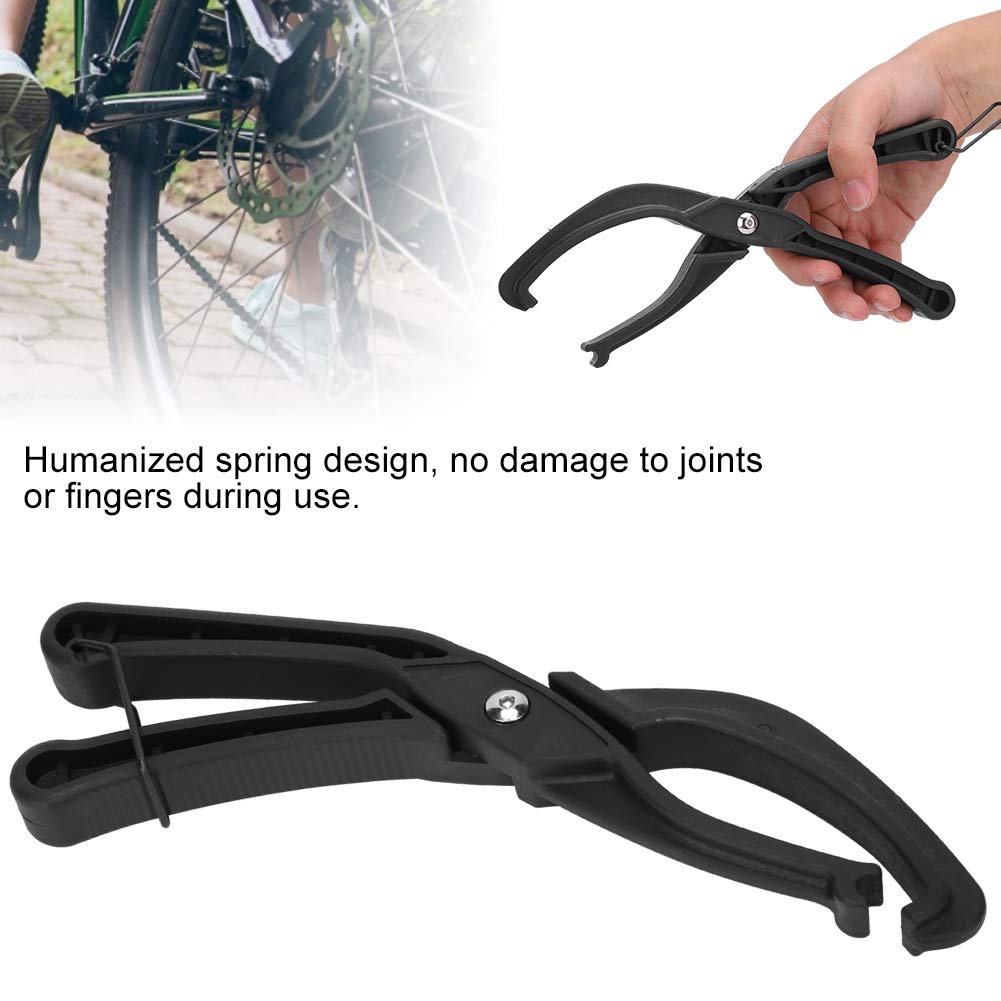 Keenso Bike Tire Pliers,Bike Tire Removal Clamp Bike Repairing Clipping Tool for Tires Below 1.8in