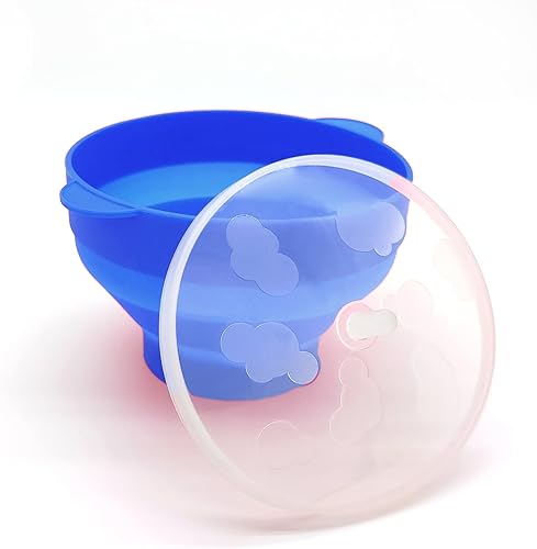 Miniatura 5 de Mini palomitas de maíz para microondas, silicona sin BPA, plegable, para hacer palomitas de maíz, cuenco para palomitas de maíz, apto para