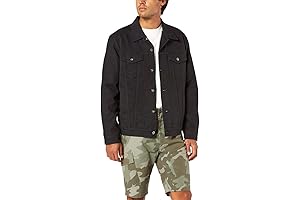 Men's Goth Signature Trucker Jacket: Embrace Darkness with Style