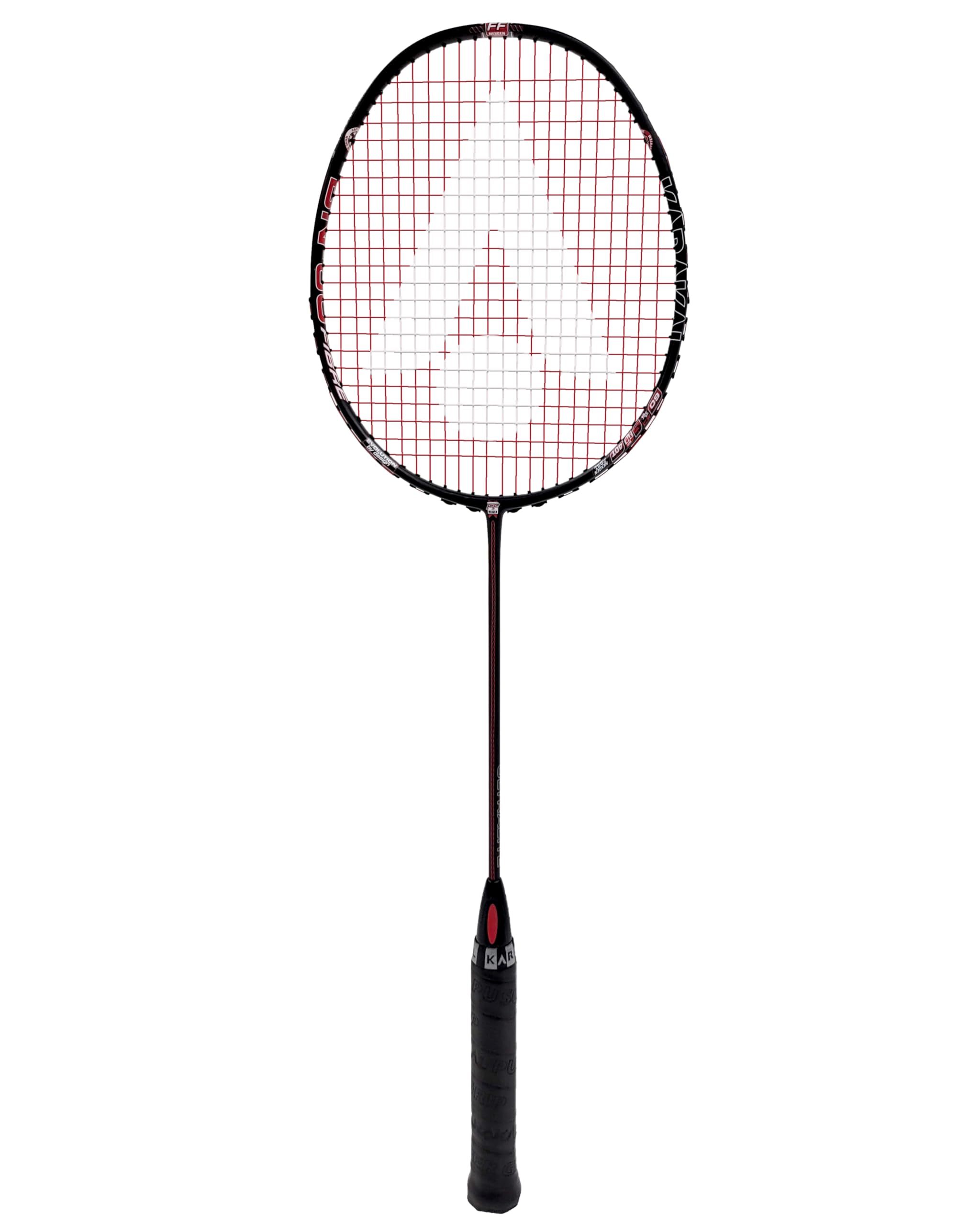 Karakal - Badminton Racket BN 60 ff - The Lightest Badminton Racket in the World Made from 100% Fast Fibre Graphite - Includes Thermobag/Full Cover Cover