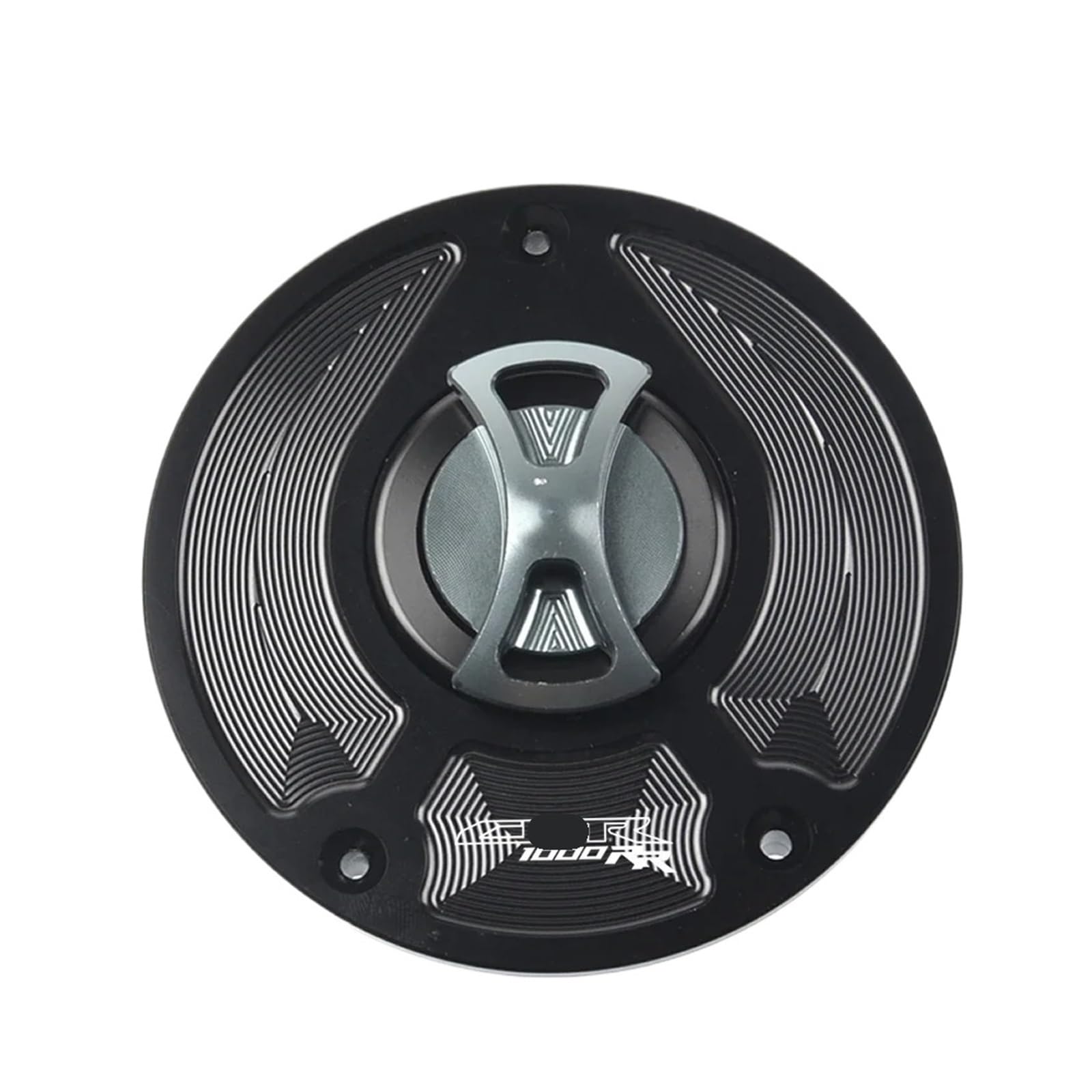 Bouchon de réservoir carburant CBR1000RR Fireblade 2000-2013 couvercle sans clé noir - 7