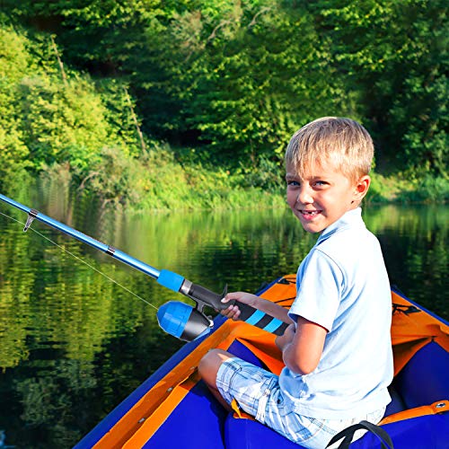 PLUSINNO Angelset für Kinder, Teleskopische Angelrute mit Angelrolle und Angelköder, Angelzubehör und Tragetasche für… – Bild 7