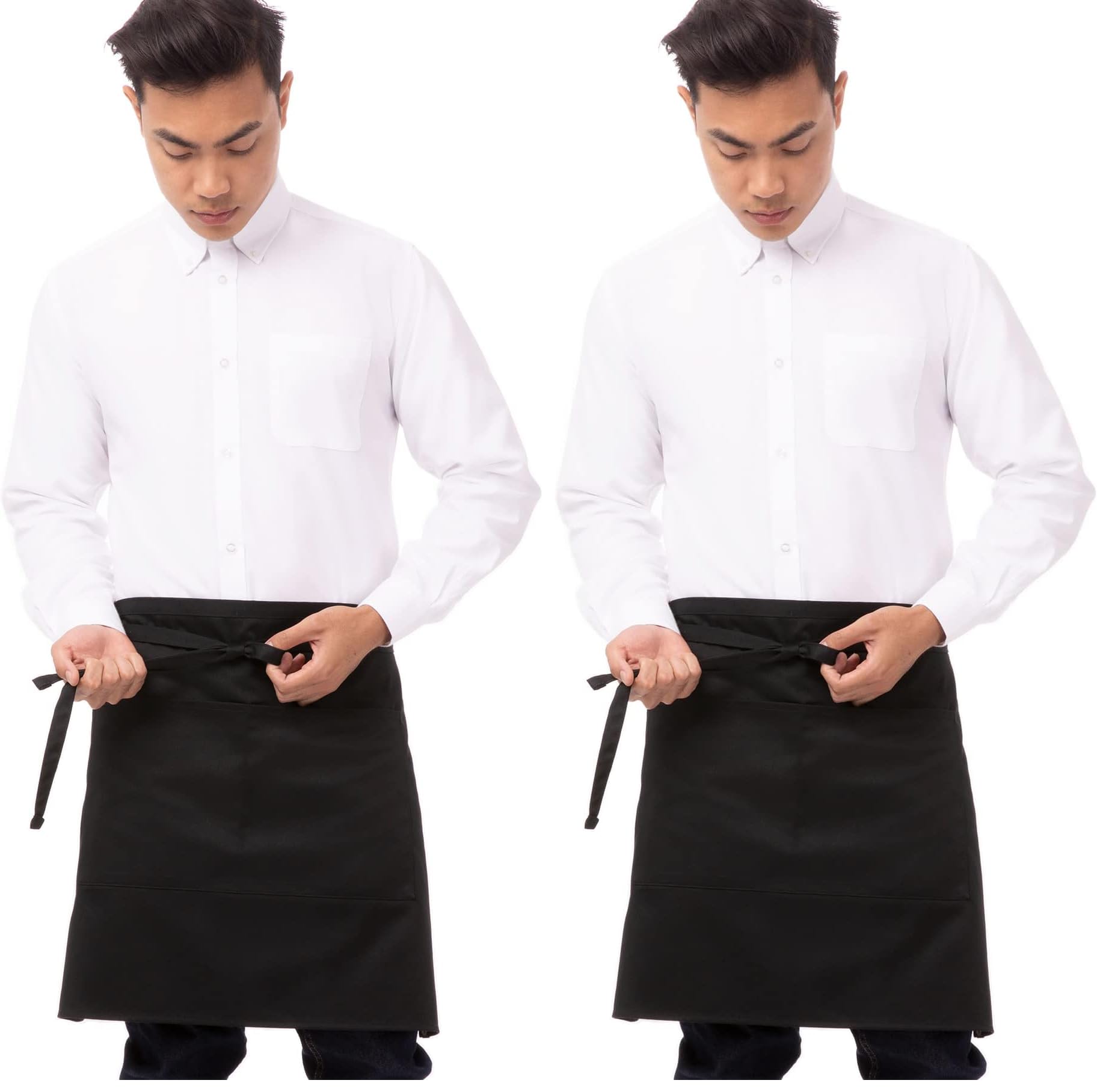 Chef Works Unisex Half Bistro Server Apron