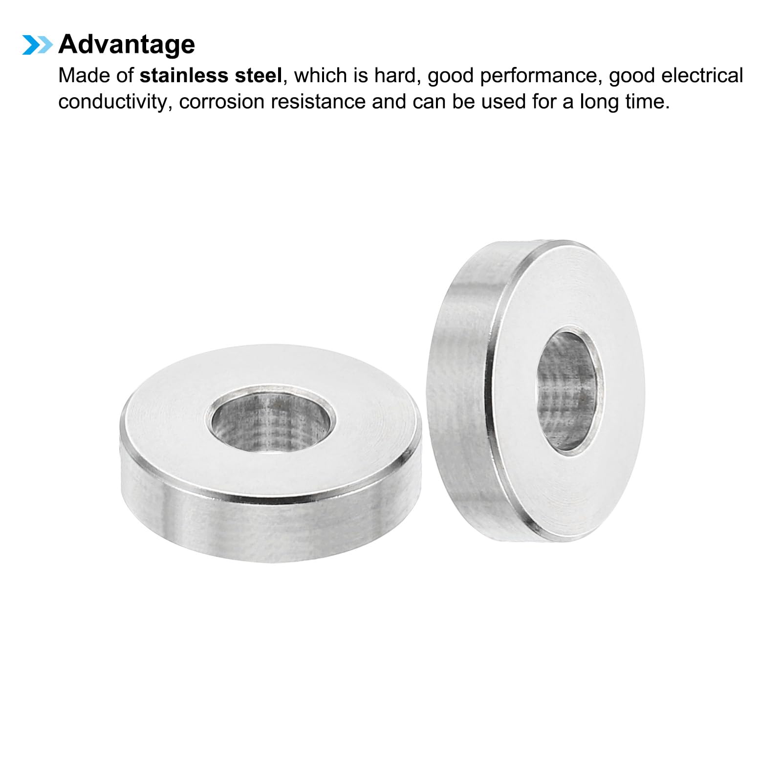 Distanziali In Acciaio Inox M6 - 10 Pezzi Per Viti 1/4" O M6, Ideali Per Progetti Fai-da-te - Foto 4