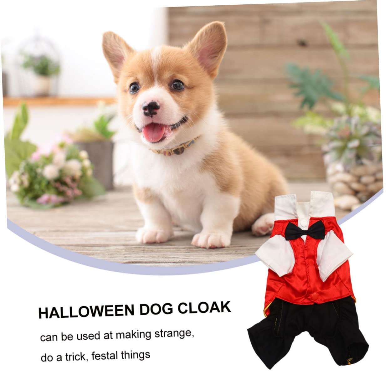 Ropa De Halloween para Perros Disfraz De Chupasangre Suministros para Mascotas Diseño