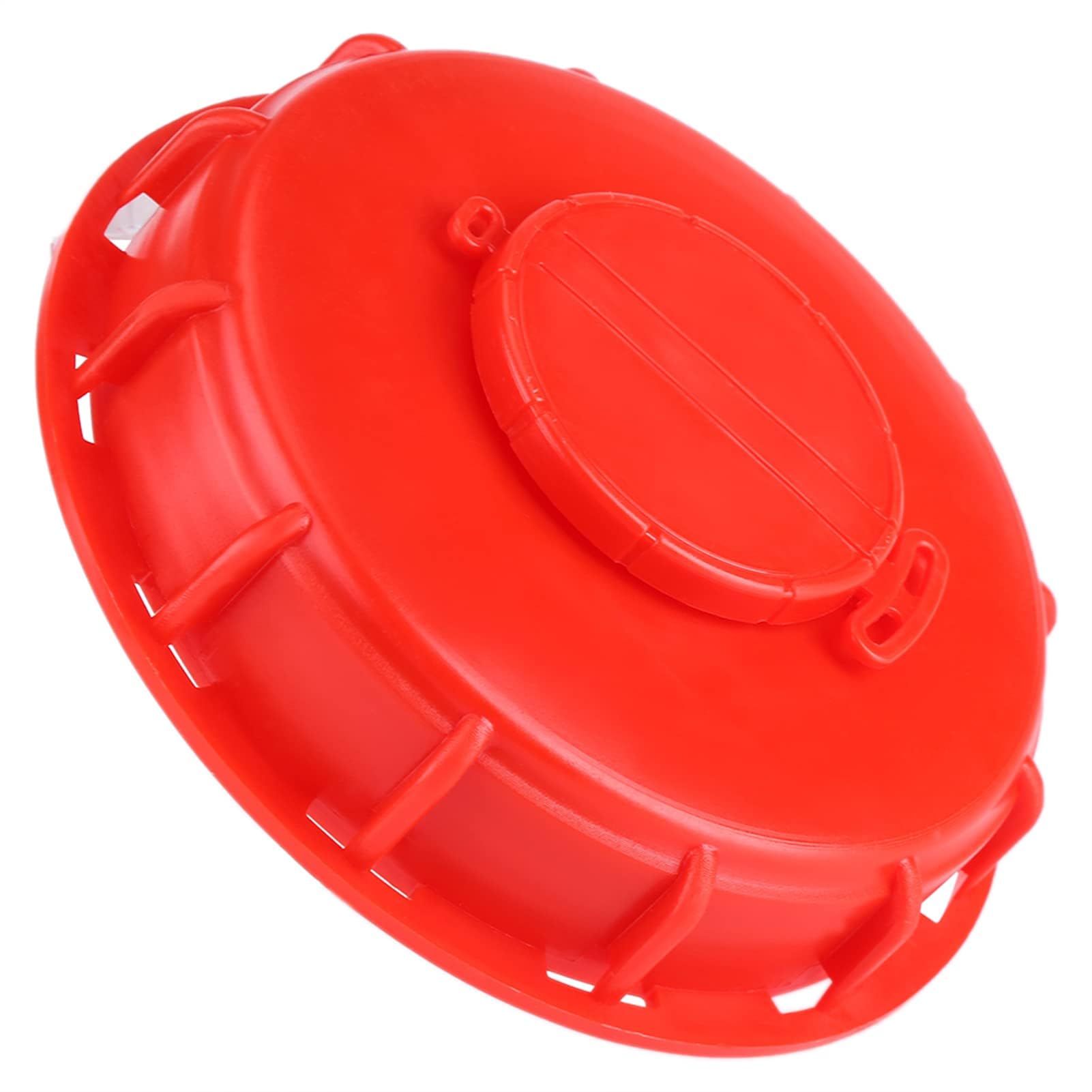 Tappo Per Serbatoio IBC Da 16.5 Cm Con Doppia Apertura Da 5.1 Cm | Coperchio Con Filettatura Fine E Guarnizione | Adatto Per Cisterna 275-330 Galloni | Plastica Resistente
