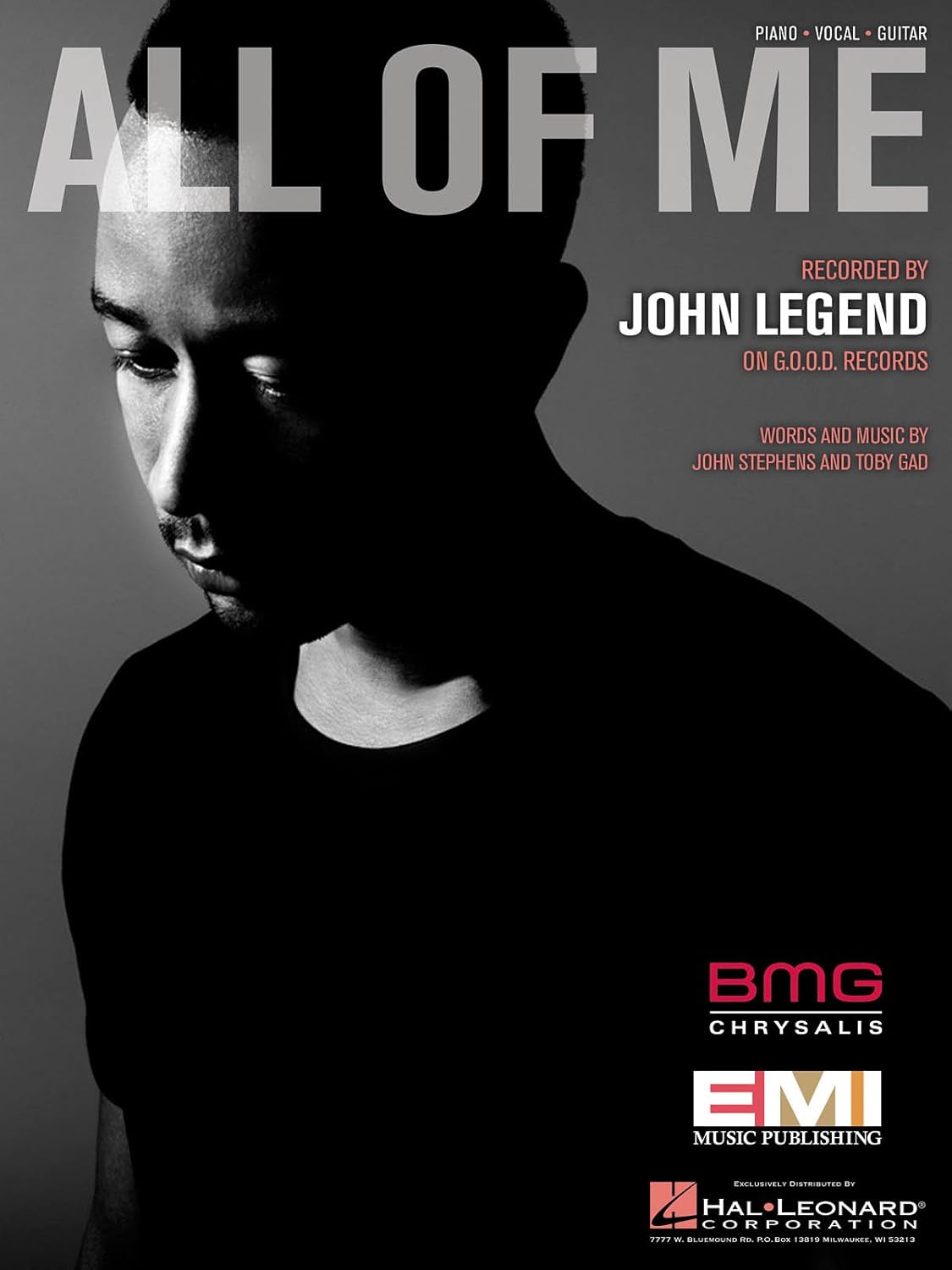 "All of Me" von John Legend - So bekommst du die Noten als PDF