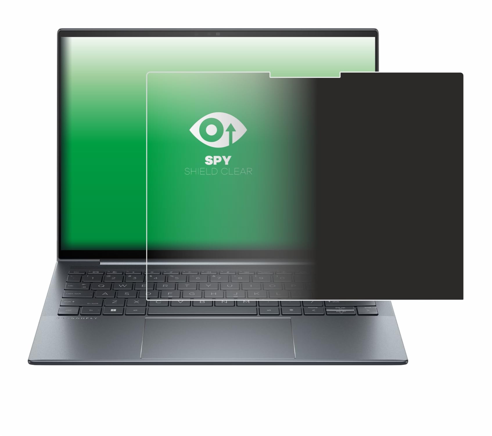 upscreen Protection Anti-Espion pour HP Dragonfly 13.5" G4 Touch | , Anti-Spy Protection d'écran Made in Germany, Privacy Film Ecran de Confidentialité Clair