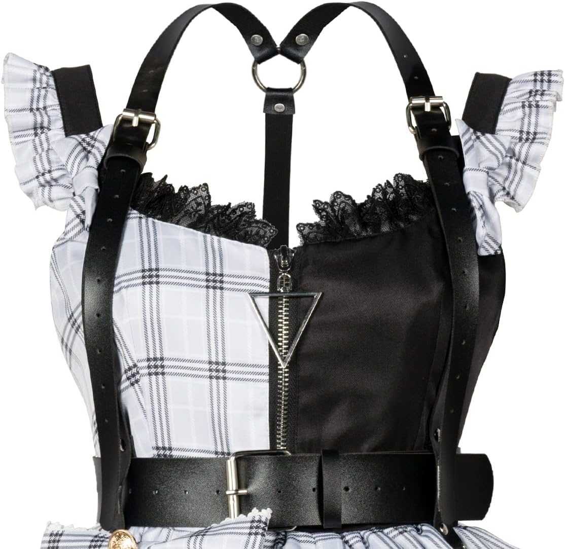 ZZEQYG Womens Girls Kawaii Lolita Gothic Dress Anime Broken Doll Costume Lockable Dress - Image 5