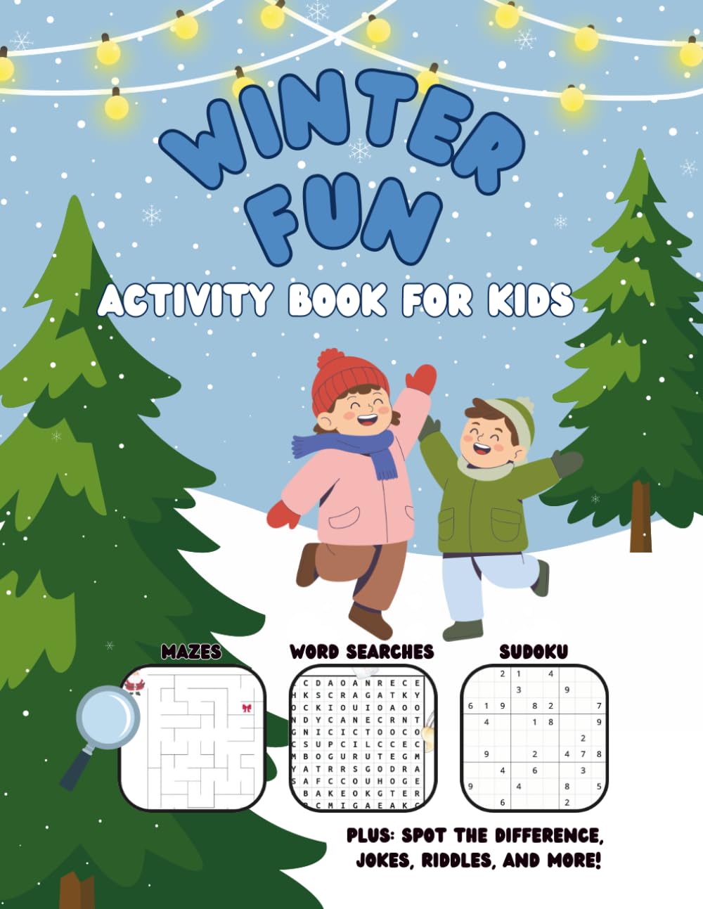 Winter Fun: Activity Book For Kids