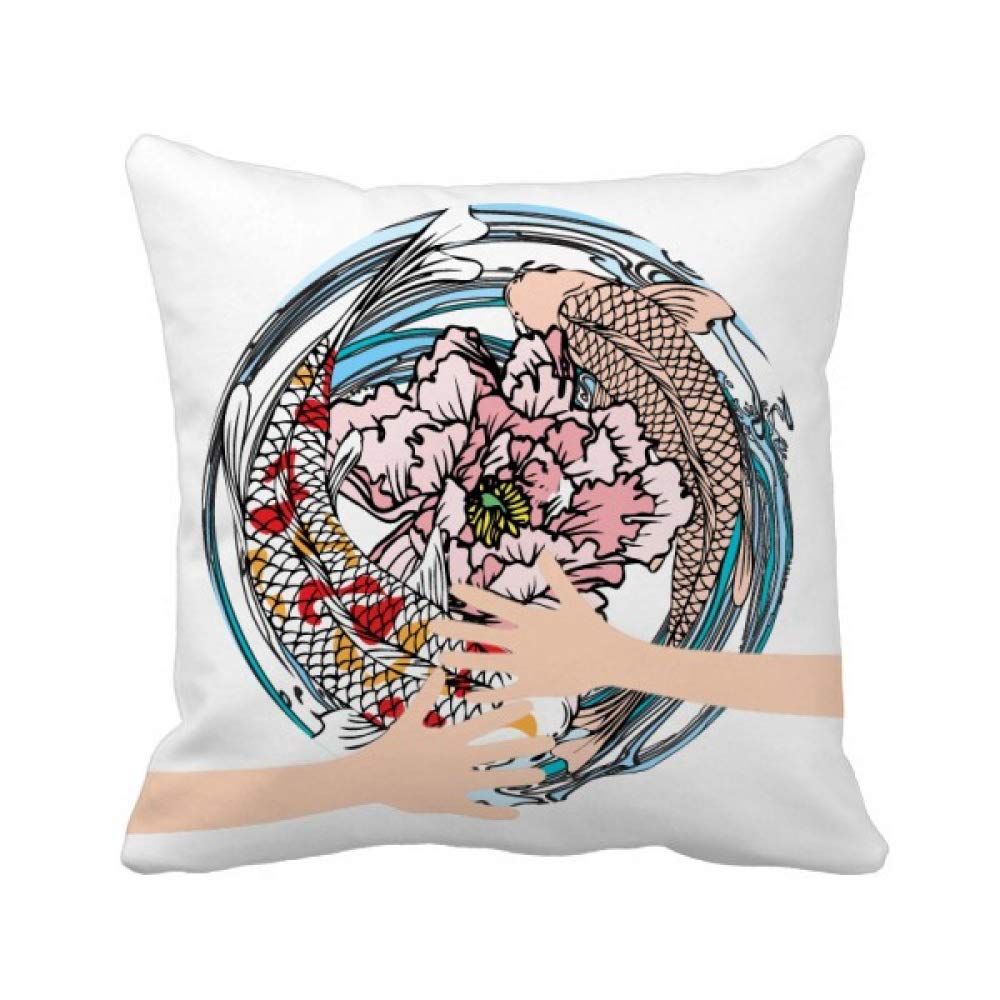La géométrie de l'eau la tendance câlin coussin déco lit et banquette