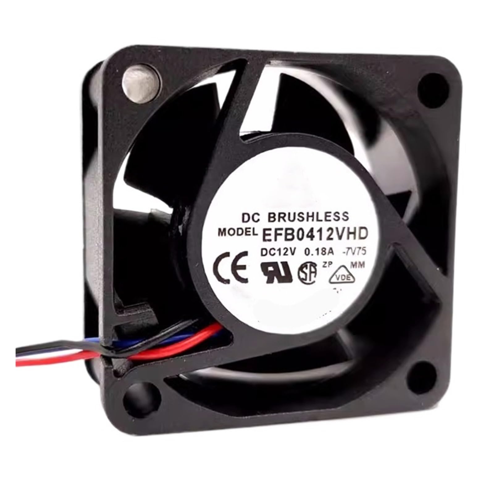Ventilateur EFB0412VHD 12V 0.18A haute pression pour refroidissement 40mm